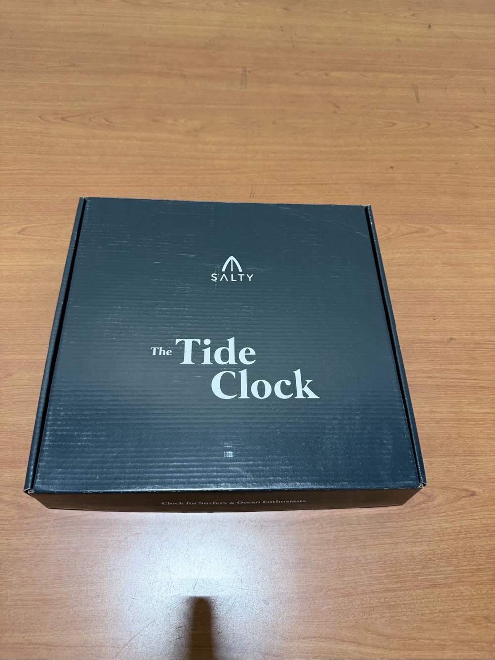 Salty Pacific Coast Tide Clock, 12.5” Diameter